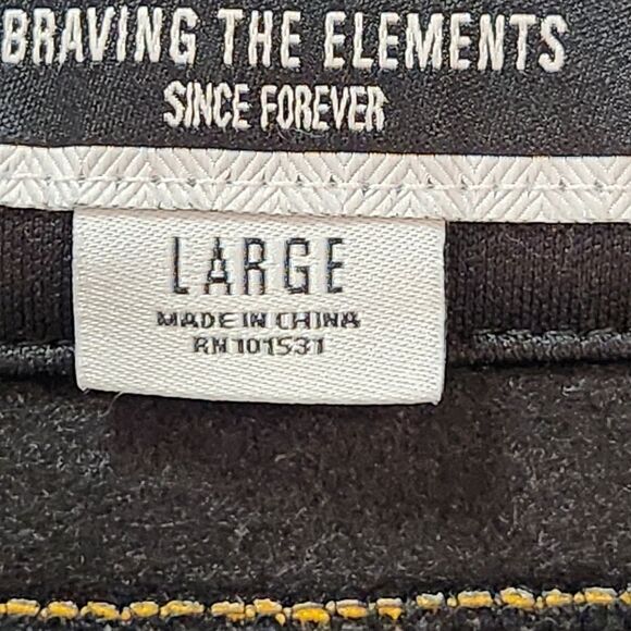 Neff Flint Shredder Hoodie Men's Size Large Black / Yellow / Blue‎ - Picture 4 of 16